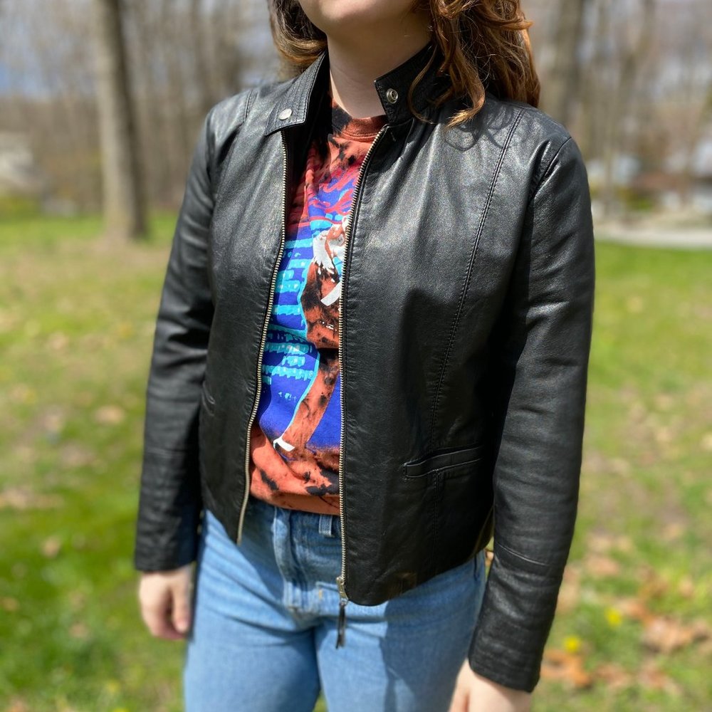 Stf leather jacket